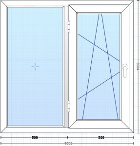 پنجره دوجداره Upvc